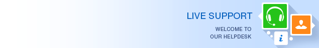 Online live chat window header #19 - English