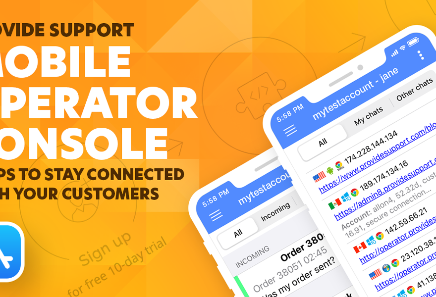 Stay Mobile with Live Chat Operator Console for iOS