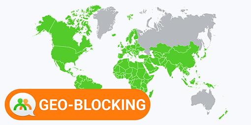 Access limitation by country name